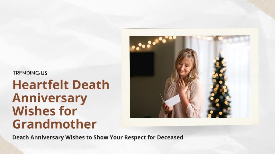 Heartfelt death anniversary wishes for grandmother