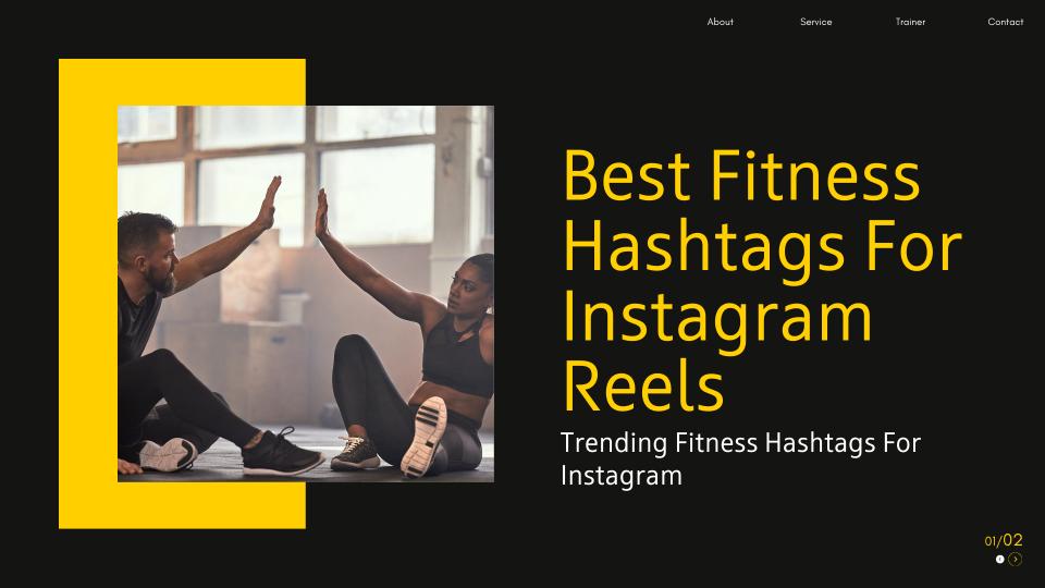 Best fitness hashtags for instagram reels