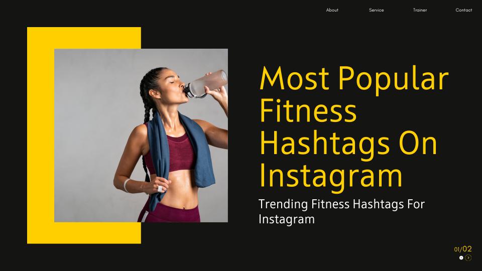 Most popular fitness hashtags on instagram