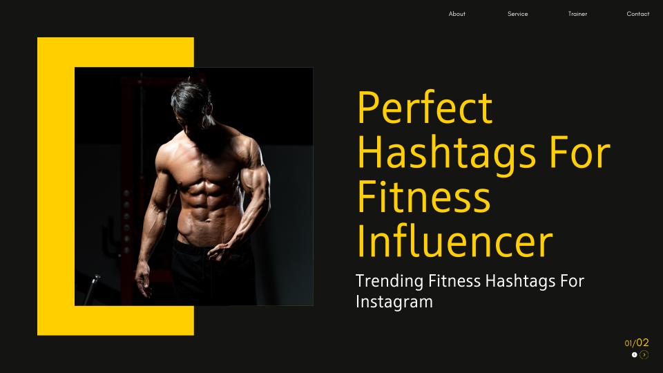 Perfect hashtags for fitness influencers