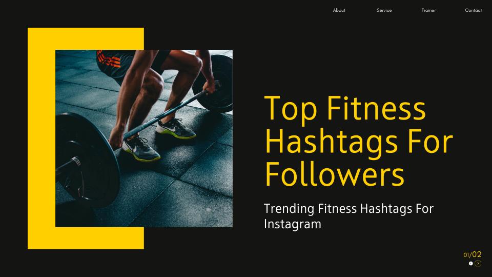 Top fitness hashtags to gain followers