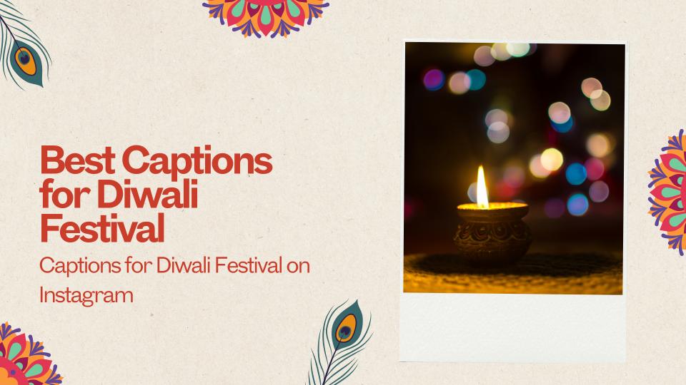 Best captions for diwali festival