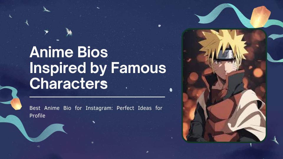 Best anime bios inspired by famous characters